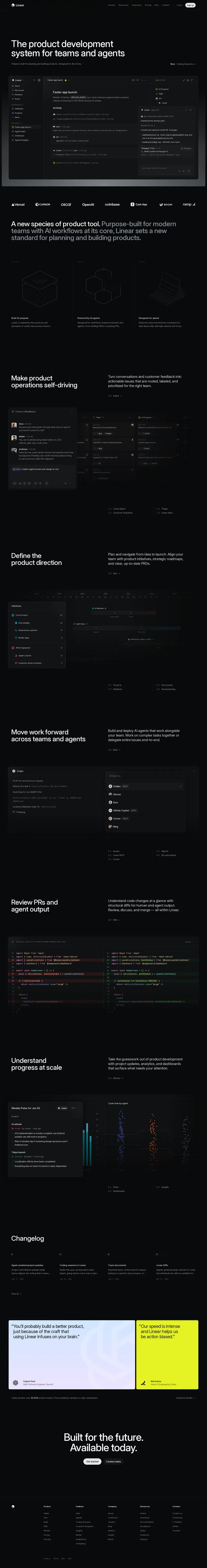 Linear — desktop