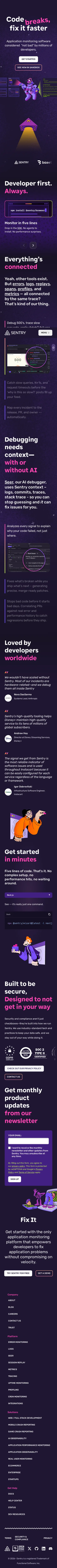 Sentry — mobile