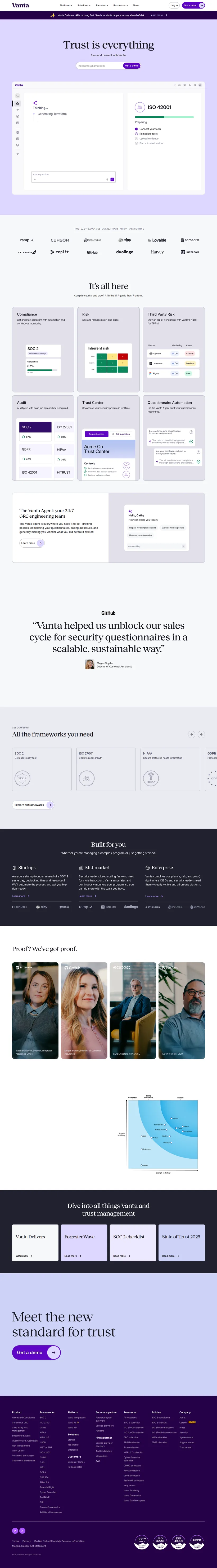 Vanta — desktop